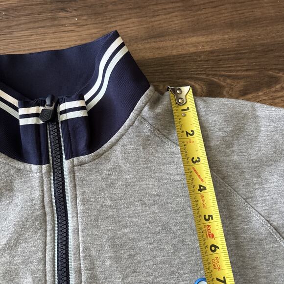 Extracurricular Golf Sweater 1/4 Zip Sz XL Gray Sportswear Logo Mock Neck - Picture 6 of 16